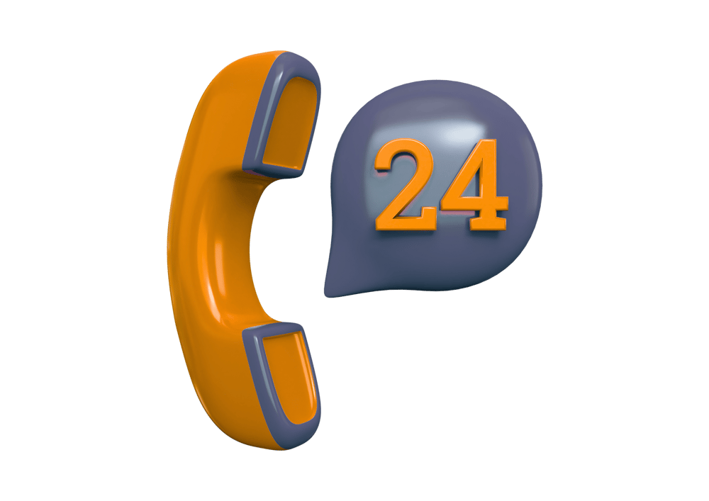 Telefonhörer mit 24
